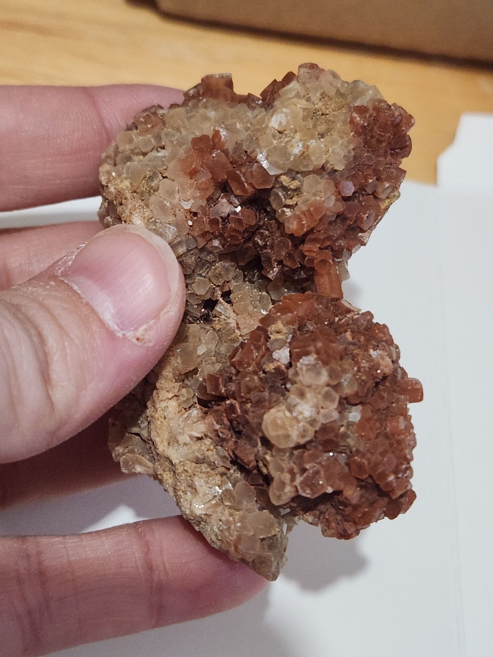Aragonite Crystal Specimen, 4.3oz